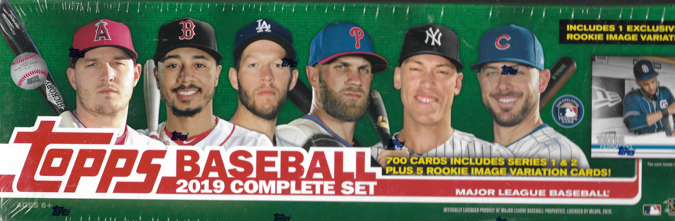 その他 topps baseball 2019 complete set Amazon.com: 2019 Topps Baseball Card Complete Factory Sealed
